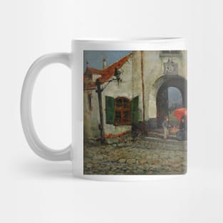 Outside the Harbor Master's Office by Hugo Birger Mug